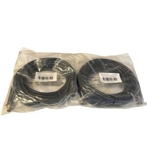 Lot of 2 New Monoprice 4754 Premier Series 16AWG Gold Plated Cable